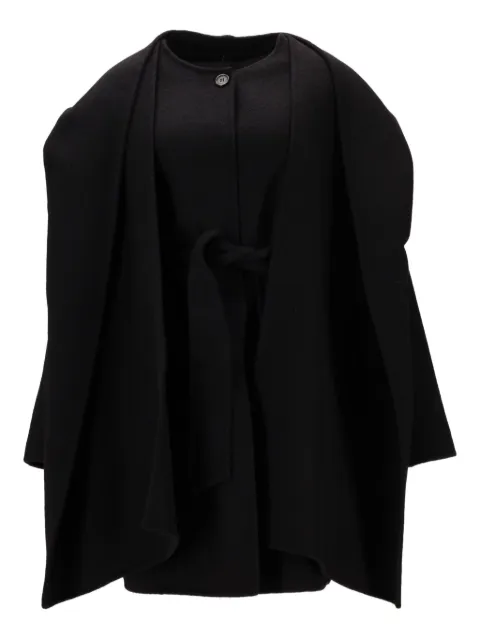 P.A.R.O.S.H. belted hooded cape 