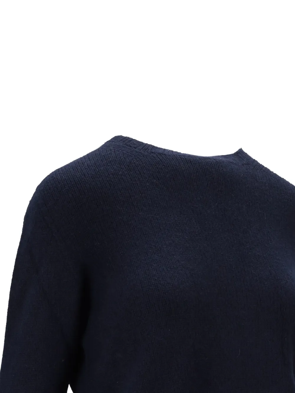  La-rose Crew-neck Sweater - Blue 