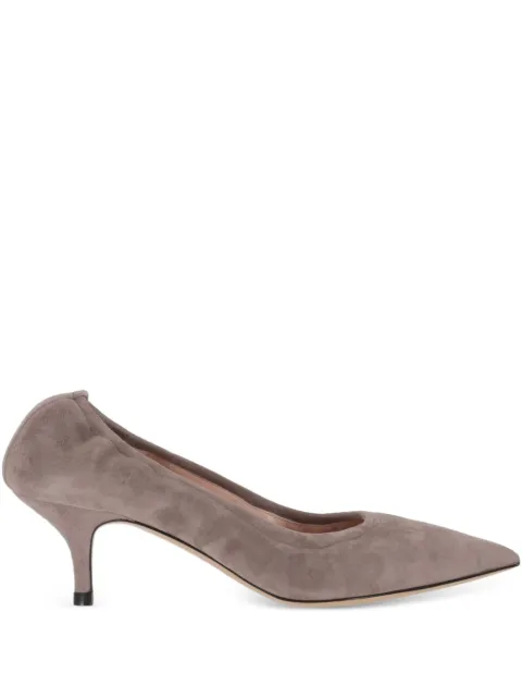 P.A.R.O.S.H. suede point-toe pumps