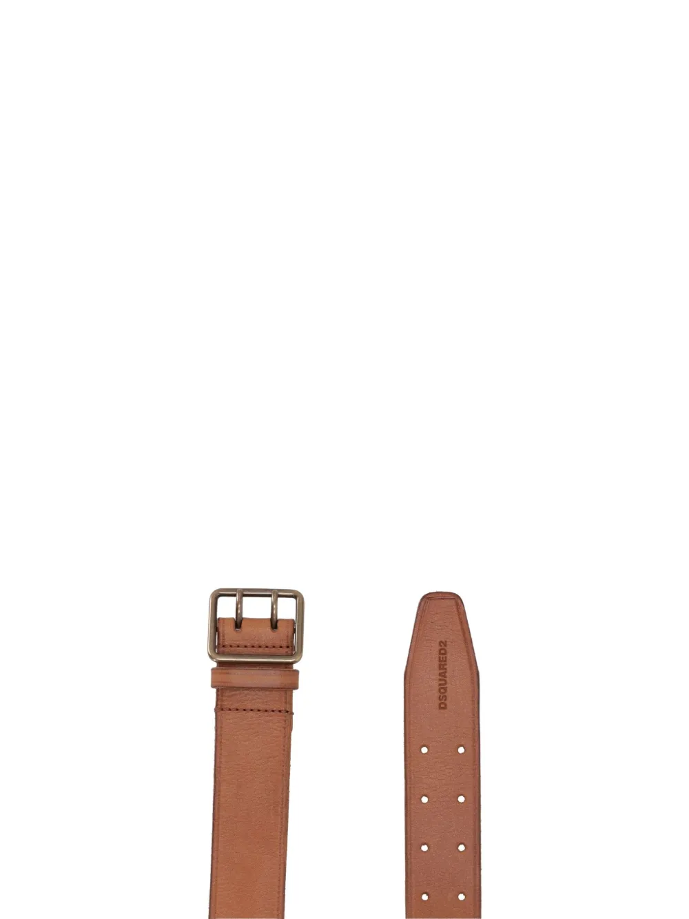 DSQUARED2 Leren riem Bruin