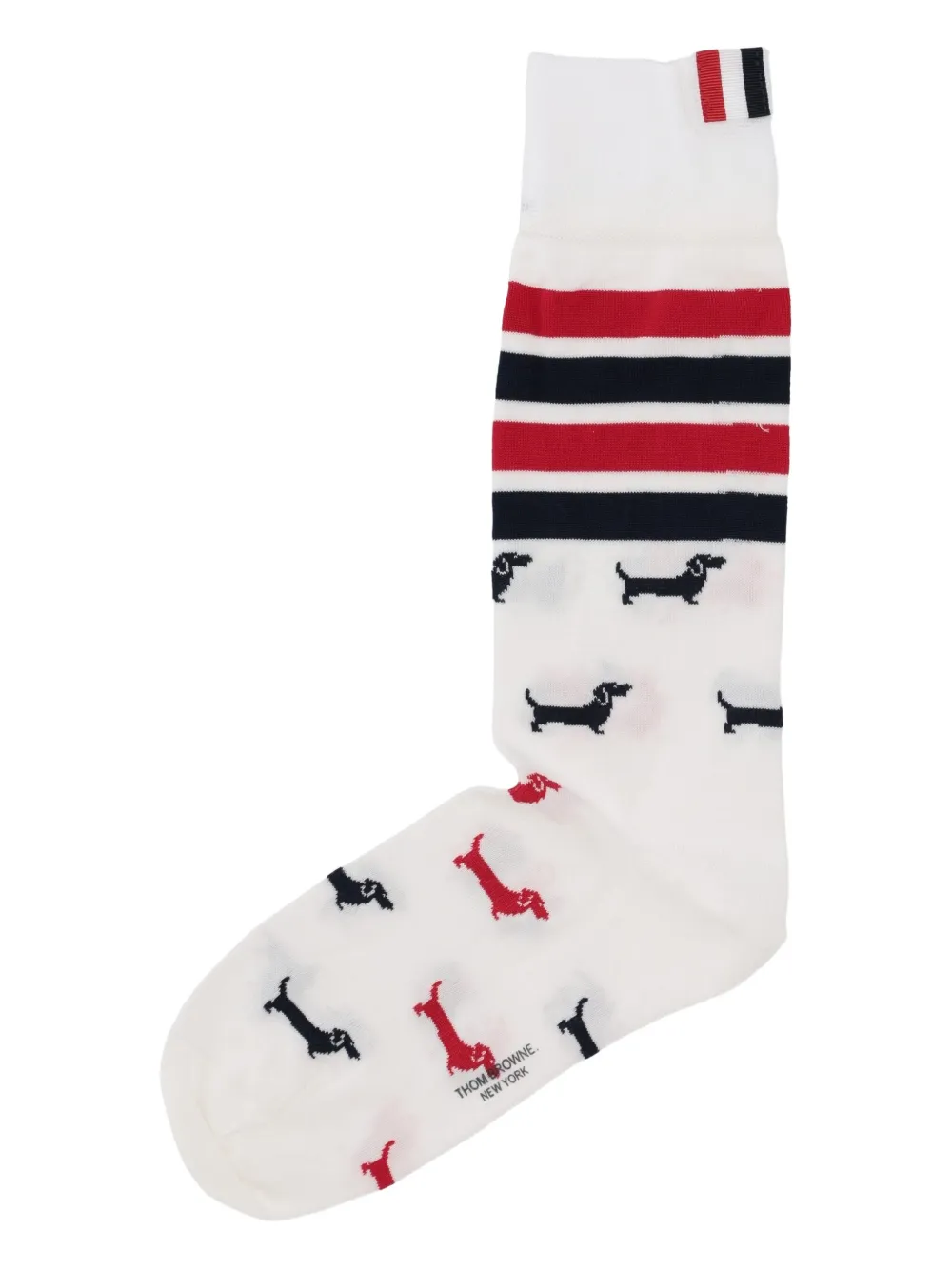 Thom Browne 4-Bar Hector socks | White | Image 1
