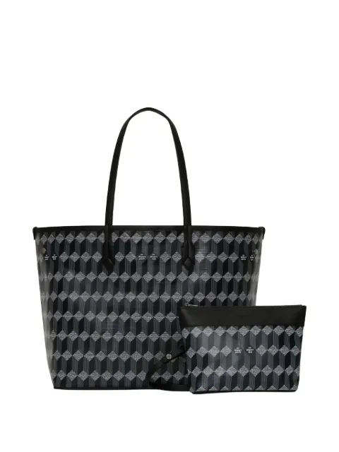 Au Départ geometric-print tote bag 