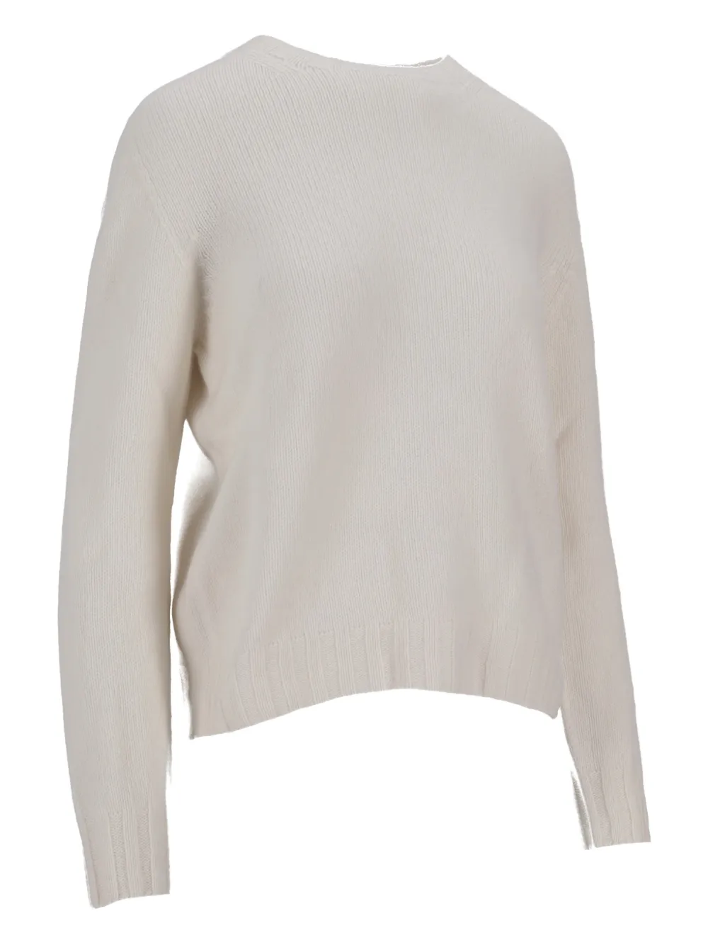 La Rose Crew-neck Sweater In Neutral