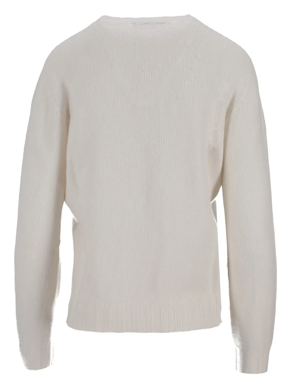 La Rose Crew-neck Sweater In Neutral