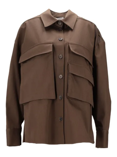 P.A.R.O.S.H. patch-pocket shirt