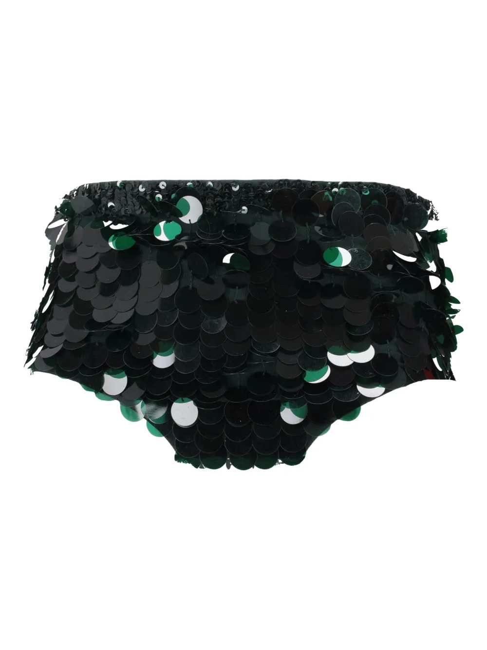P.A.R.O.S.H. sequined mini shorts | Black | Image 1
