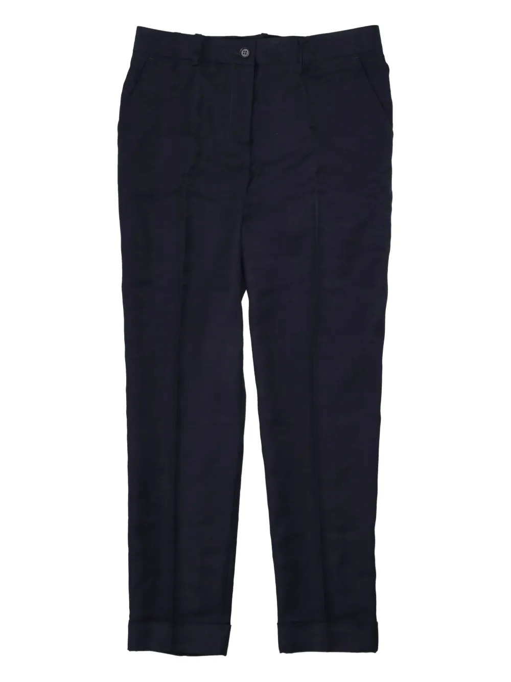 P.a.r.o.s.h Tailored Double-breasted Trousers Pockets In Blue