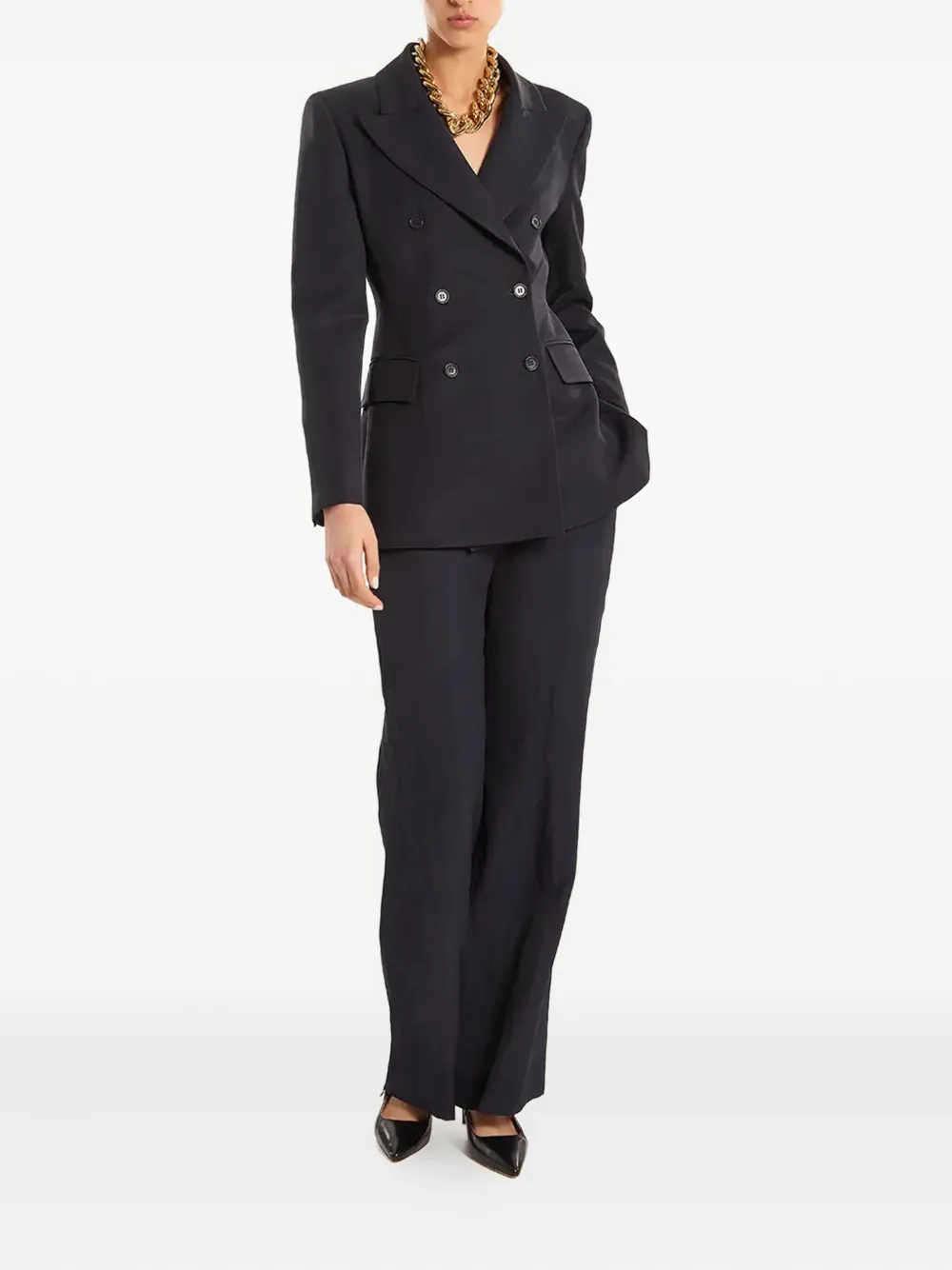 P.A.R.O.S.H. Raisa25 broek - Blauw