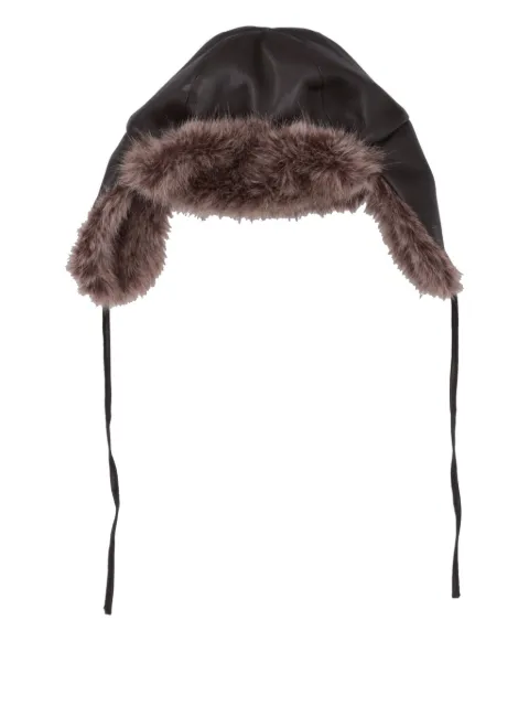 P.A.R.O.S.H. fur-trim hat