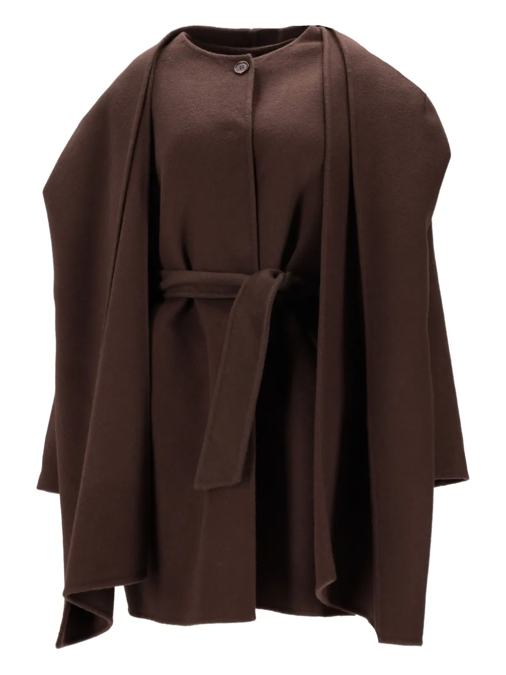 P.A.R.O.S.H. belted coat | Brown | Image 1