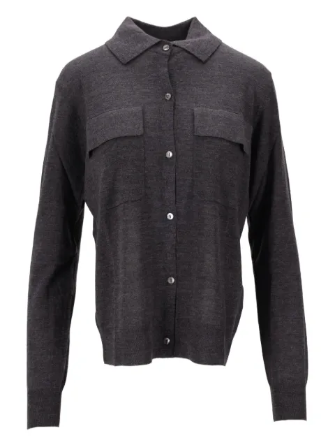 P.A.R.O.S.H. pocket collared cardigan