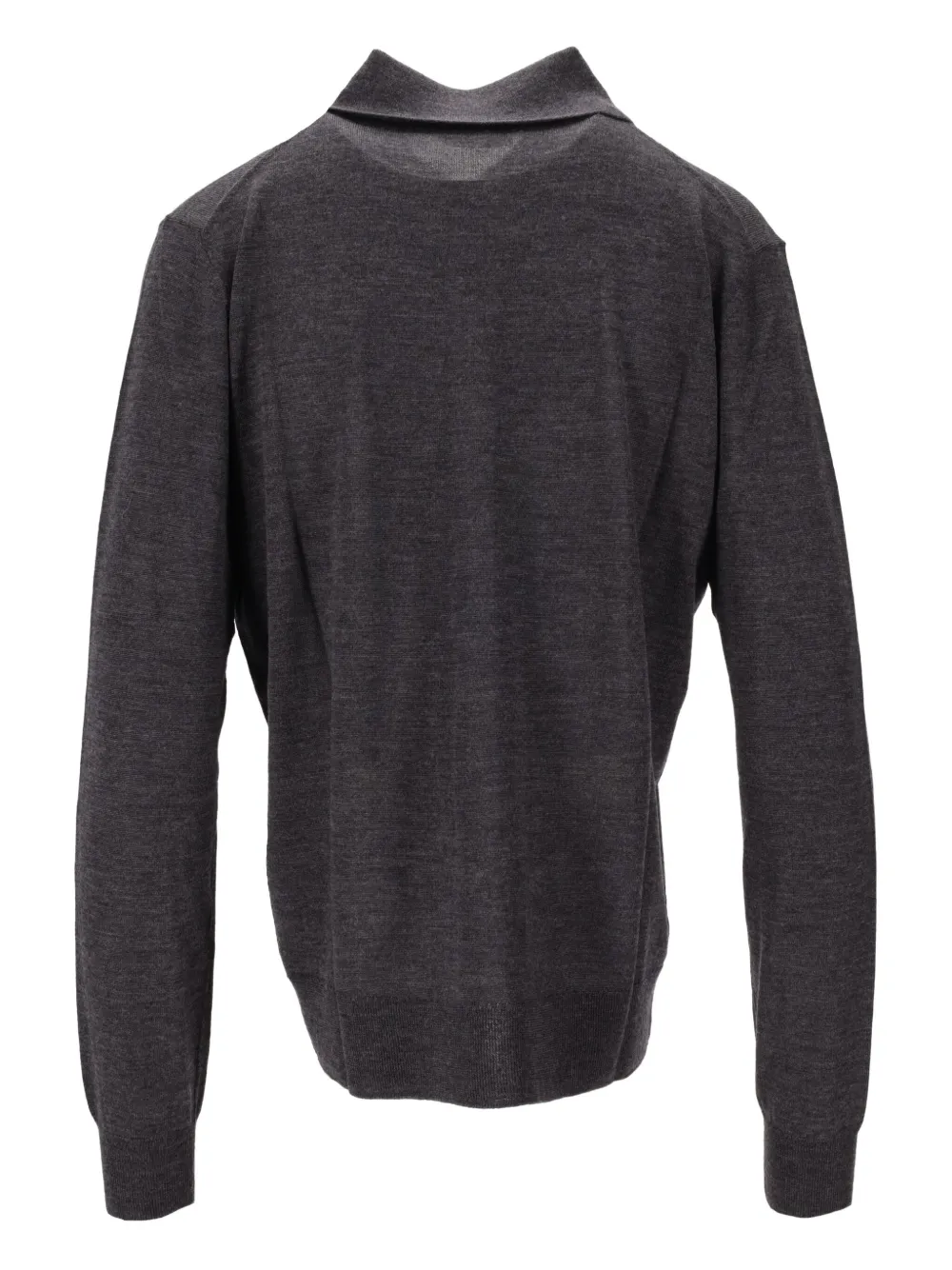 P.a.r.o.s.h Pocket Collared Cardigan In Gray