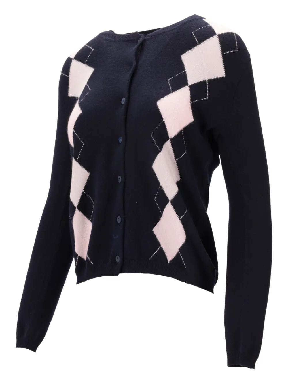 LA ROSE diamond-pattern cardigan | Cardigans | Image 2