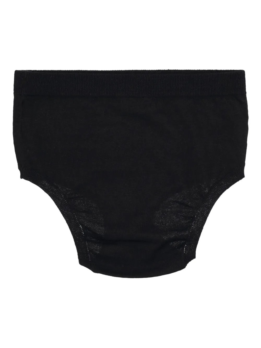 P.a.r.o.s.h Ribbed-trim Briefs In Black