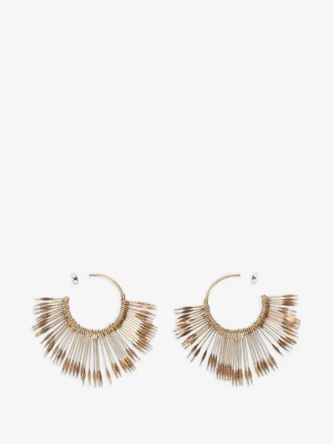 ISABEL MARANT Aria hoop earrings