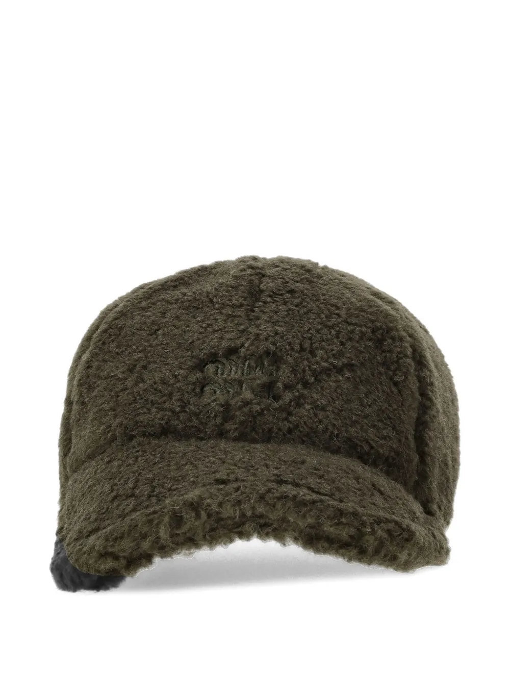 Miu Miu fleece baseball cap | grøn | Image 1