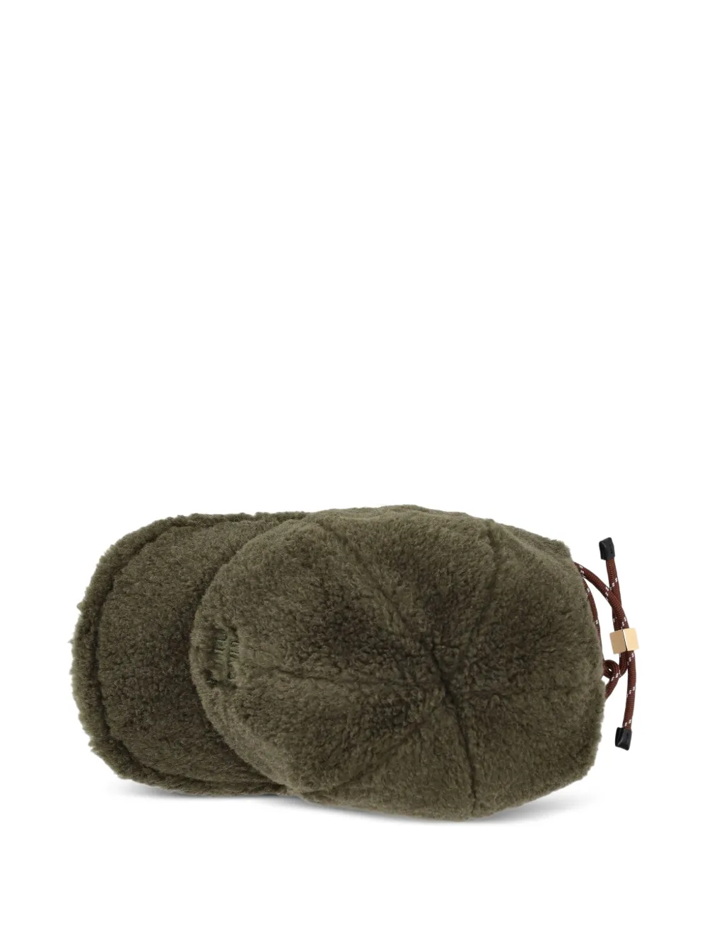 Miu Fleece honkbalpet Groen