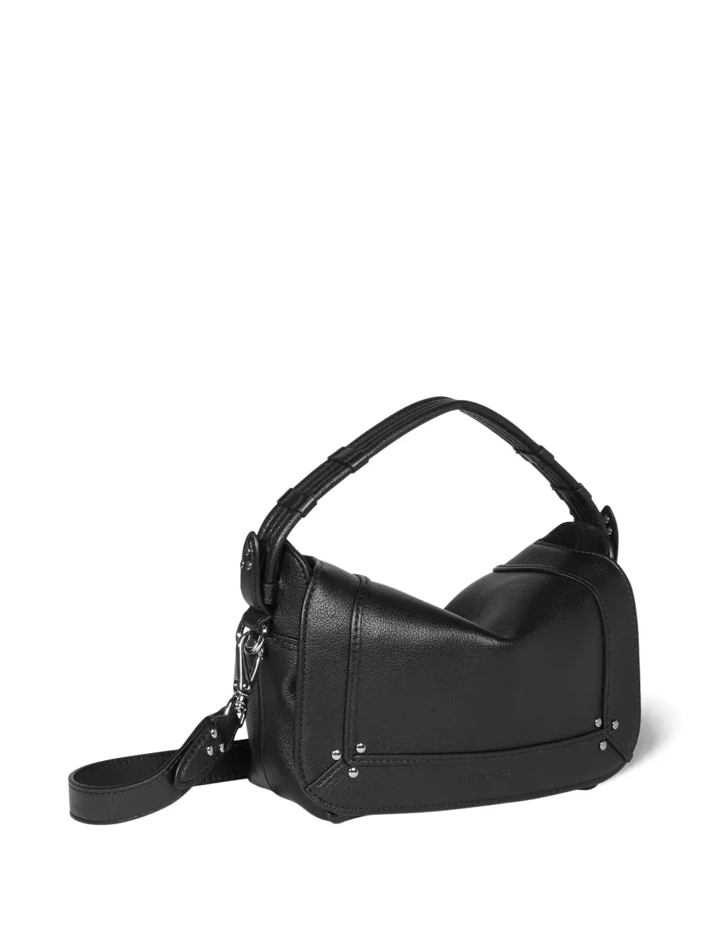 Jérôme Dreyfuss S Pepito leren shopper Zwart