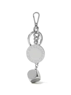 Stella McCartney Horse Pendant Keyring | Neutrals | FARFETCH ID