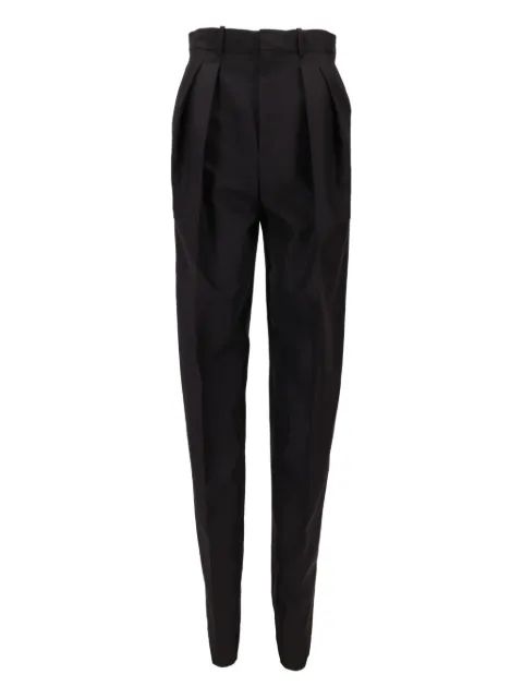 Saint Laurent pleated-front straight trousers