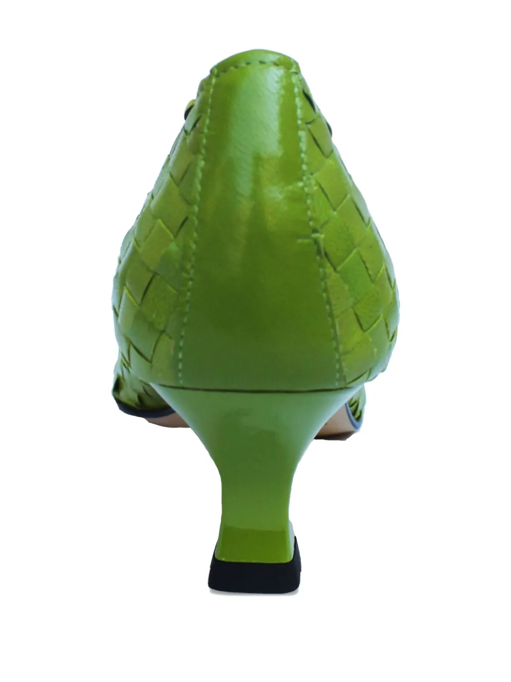 La-Rose Carol geweven pumps Groen