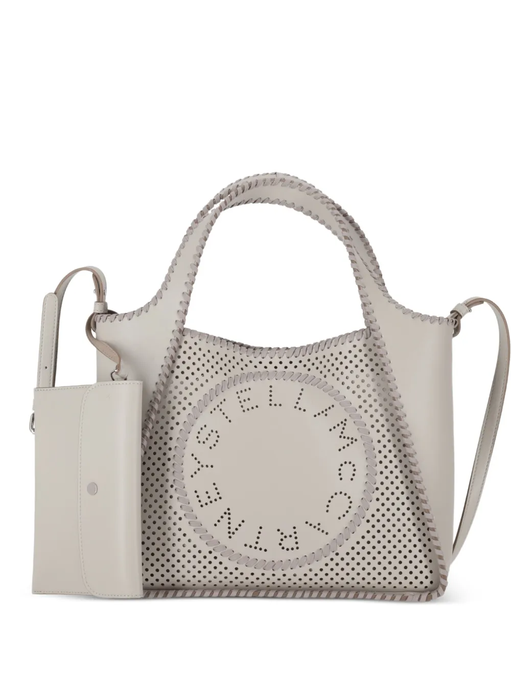 Stella McCartney perforated tote bag | Neutrals | Image 1