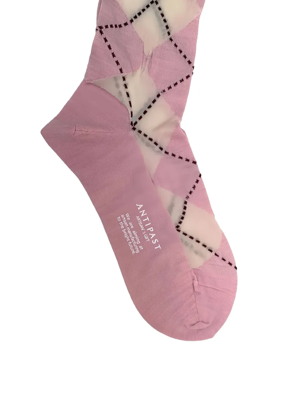  Antipast Argyle Socks - Pink 