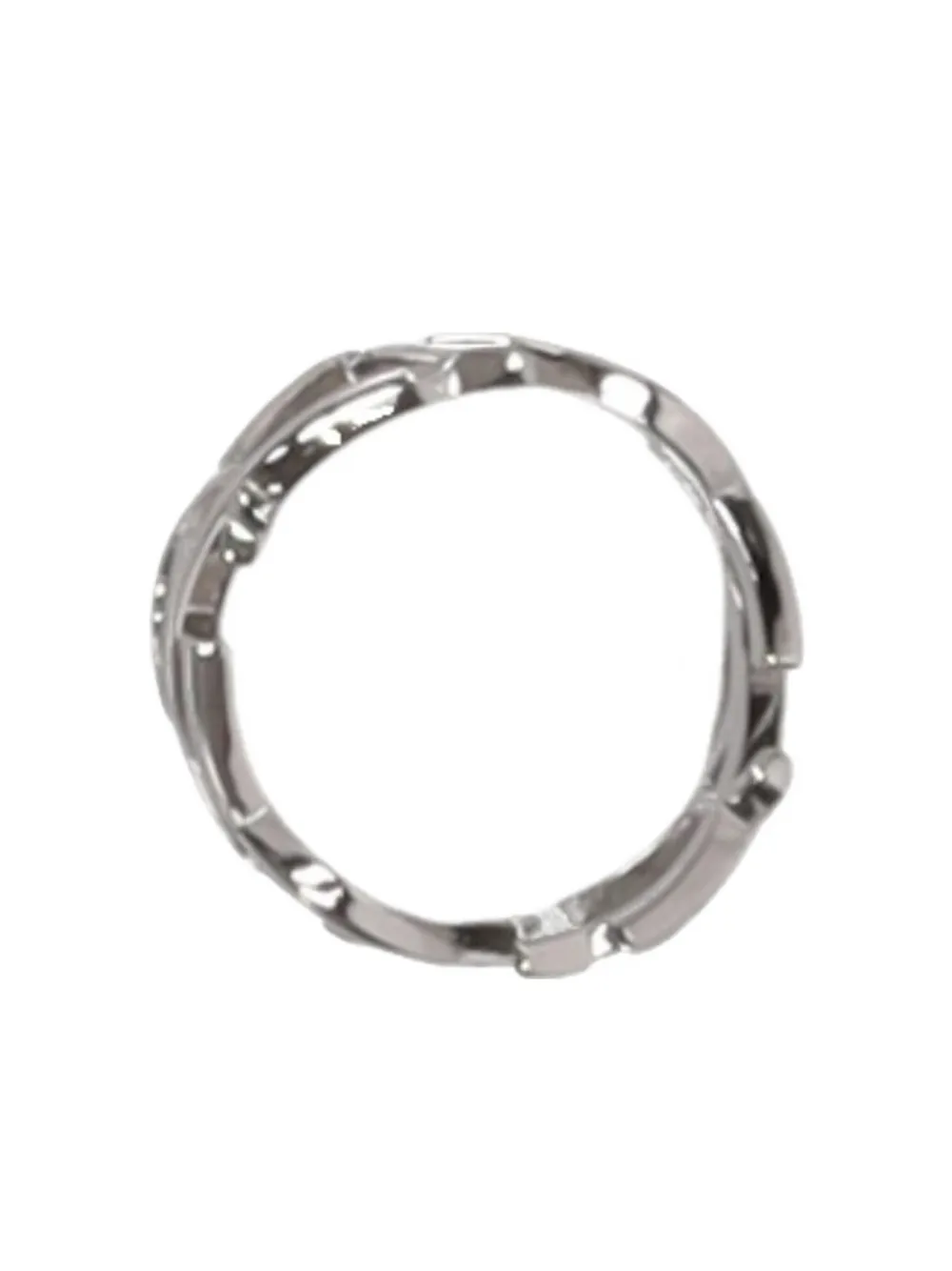  Saint Laurent Cassandre Ring - Silver 