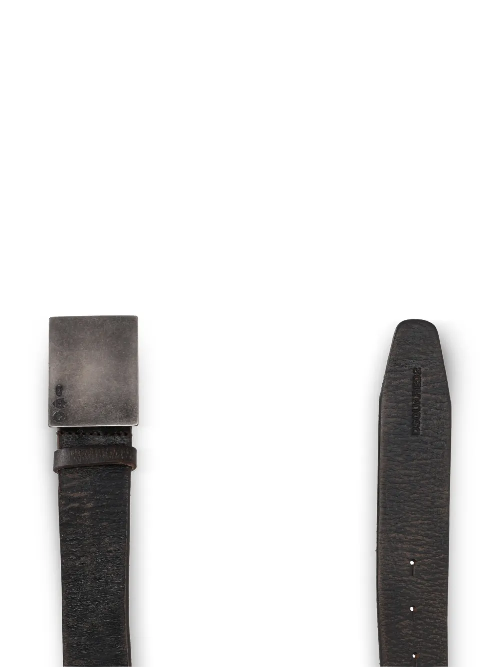 DSQUARED2 Leren riem Bruin