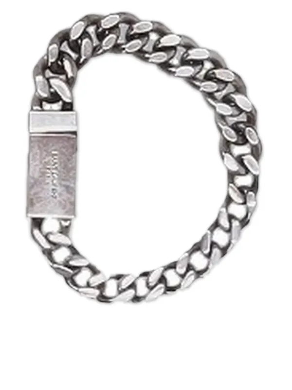 Saint Laurentカーブチェーンブレスレット Saint Laurent カーブチェーン ブレスレット | シルバートーン