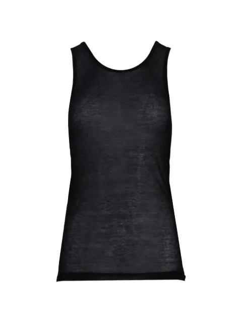 Ann Demeulemeester Fonsin jersey tank top