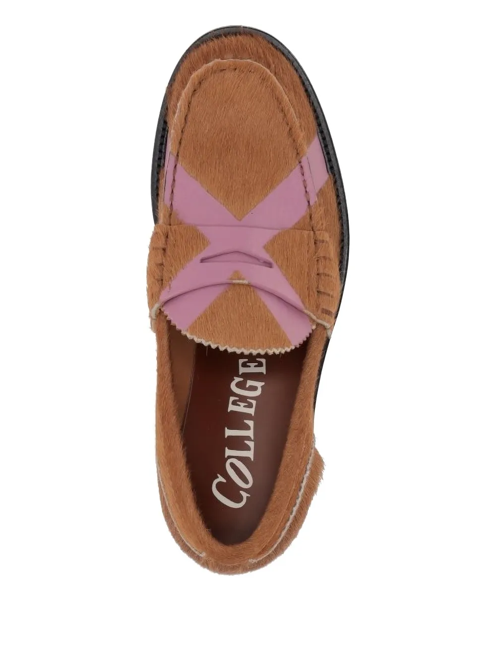 college Loafers met bandje Bruin