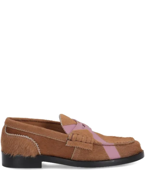college strap loafers