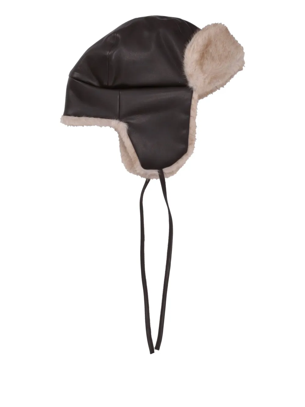 P.a.r.o.s.h Faux-fur Trapper Hat In Black