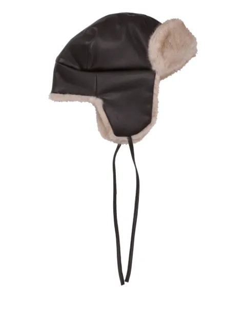 P.A.R.O.S.H. faux-fur trapper hat