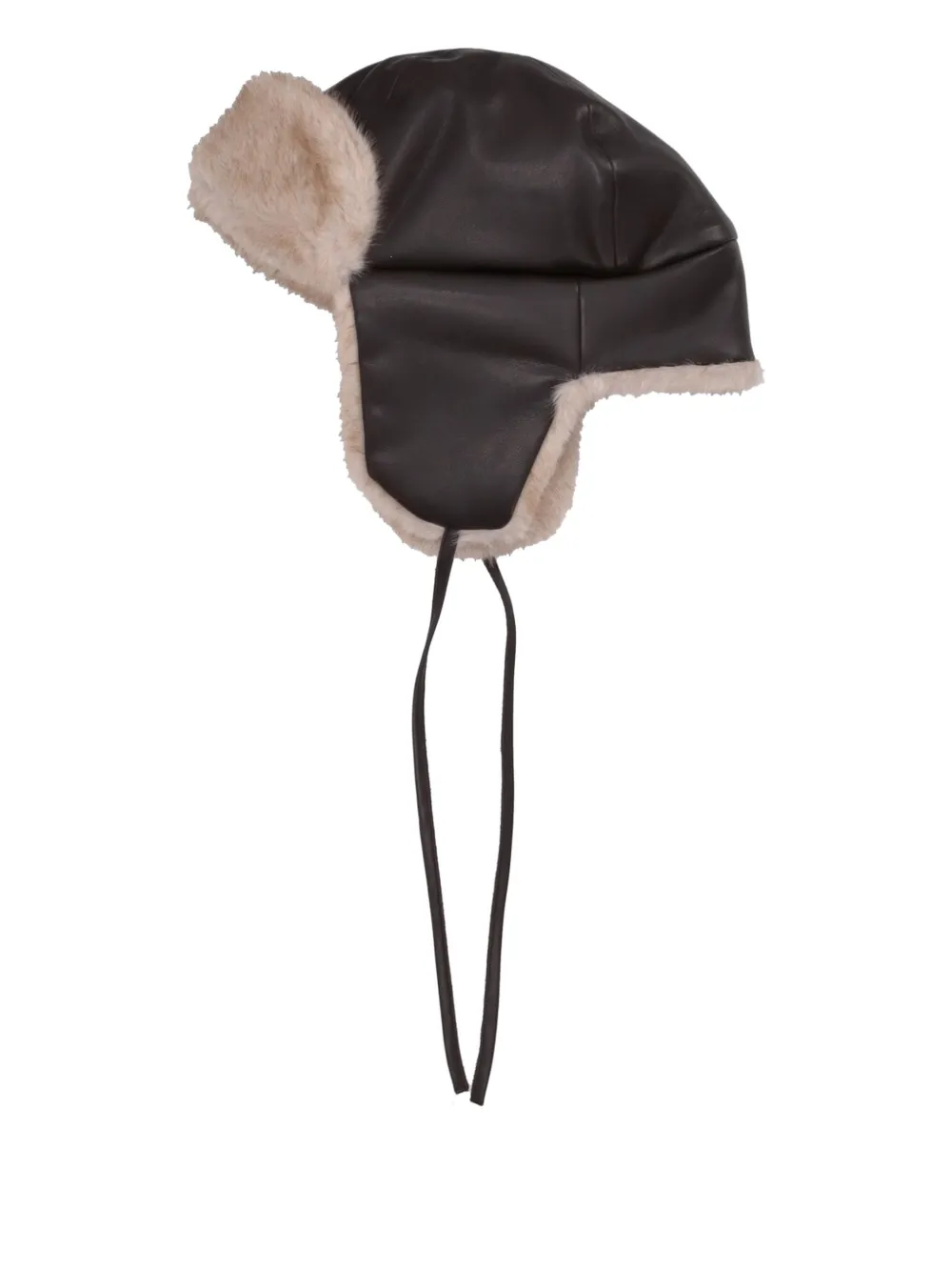 P.a.r.o.s.h Faux-fur Trapper Hat In Black