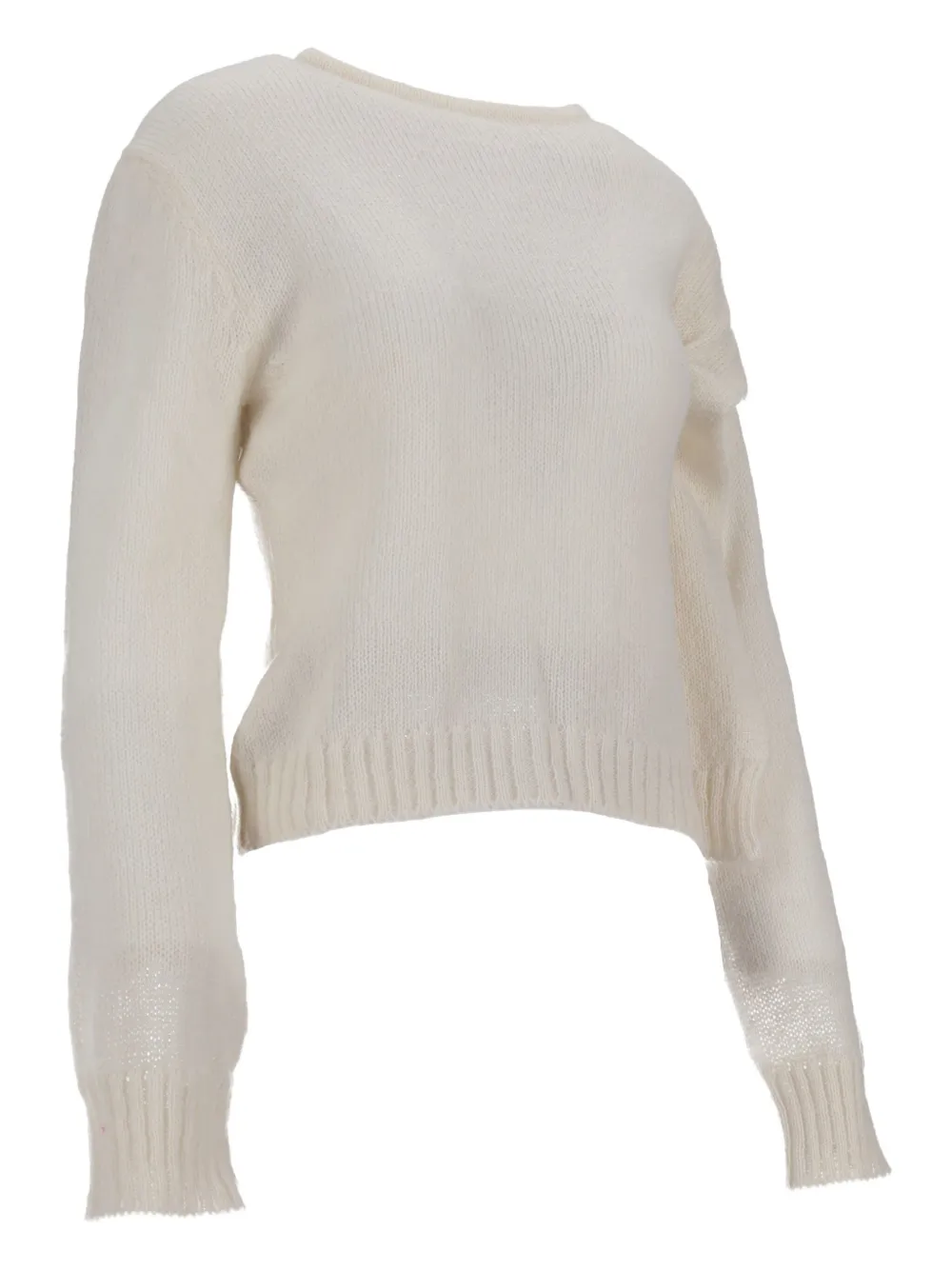  Niccolò Pasqualetti Ruffled Sweater - Neutrals 