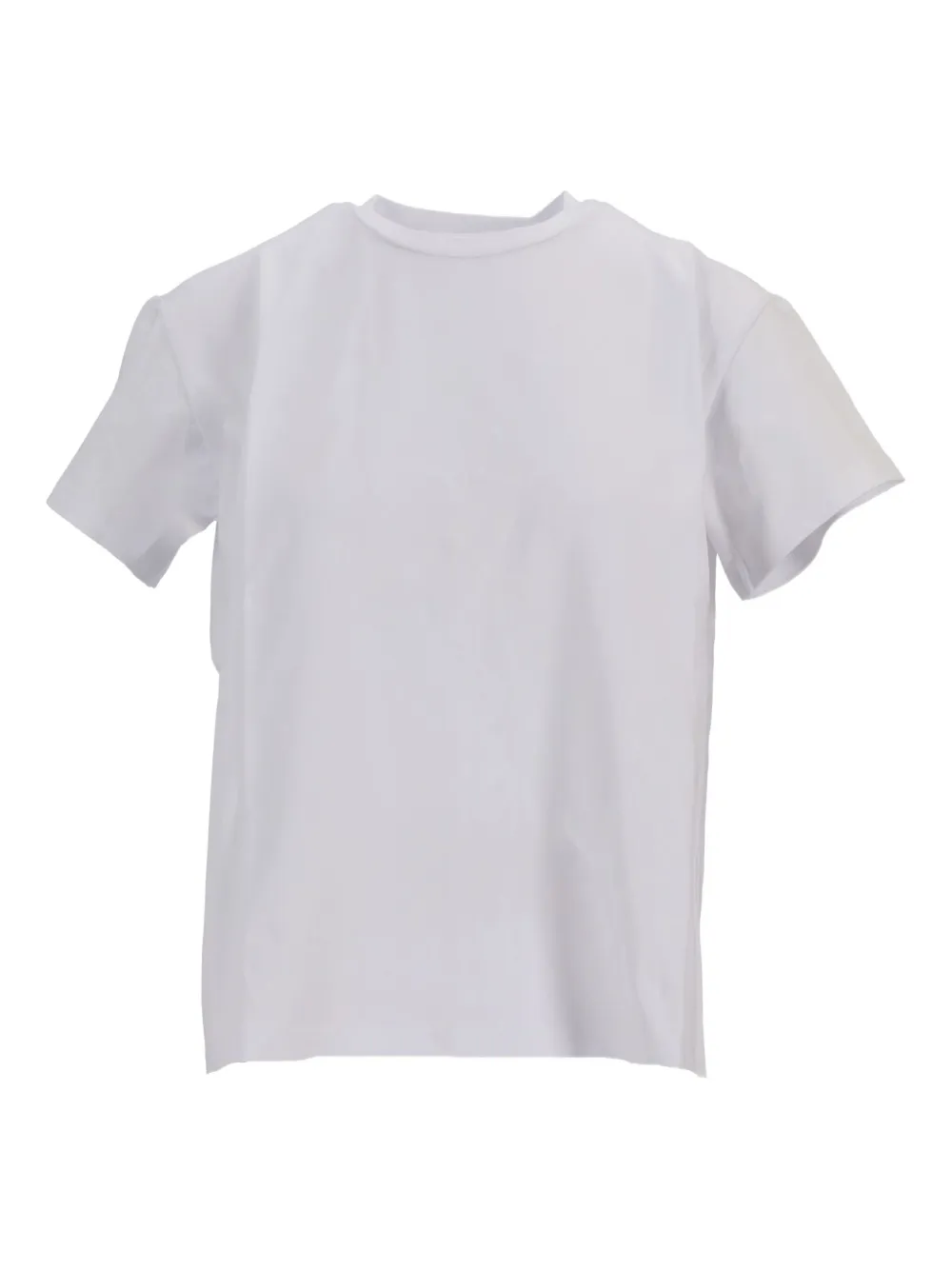 La Rose Short-sleeve T-shirt In White