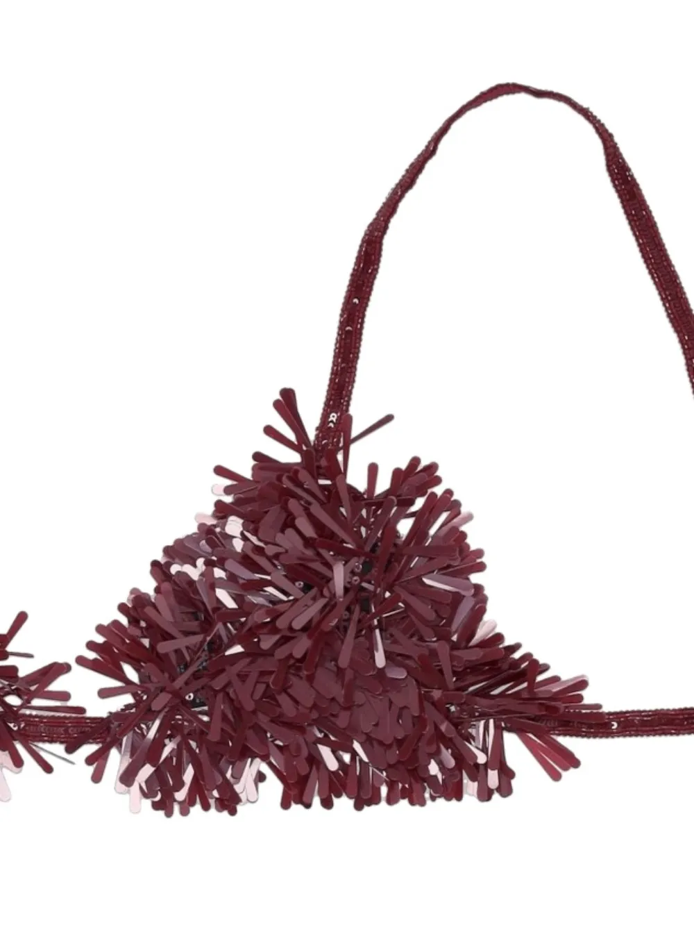 Alanui Kids Bh met klatergoud-effect Rood