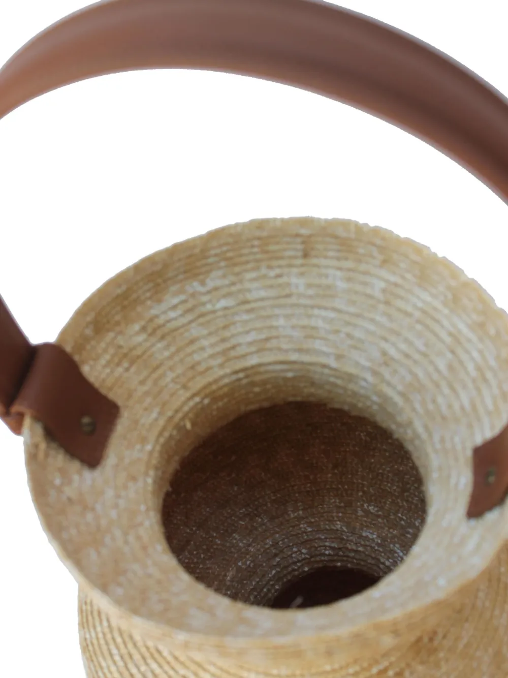 catarzi raffia leather-detail vase | Vases | Image 2