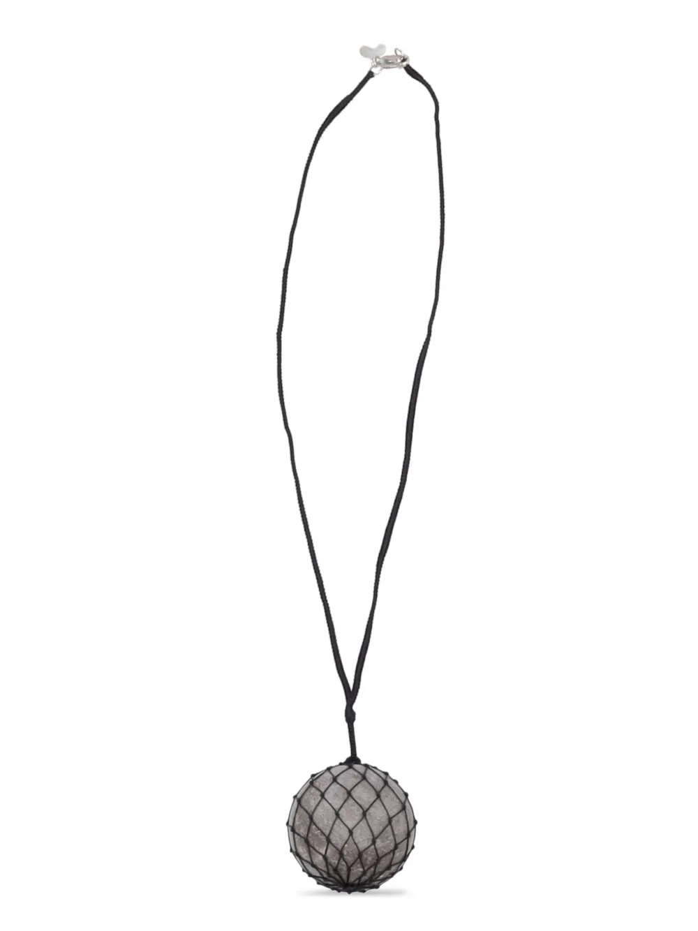 Niccolò Pasqualetti sphere net necklace | Grey | Image 1