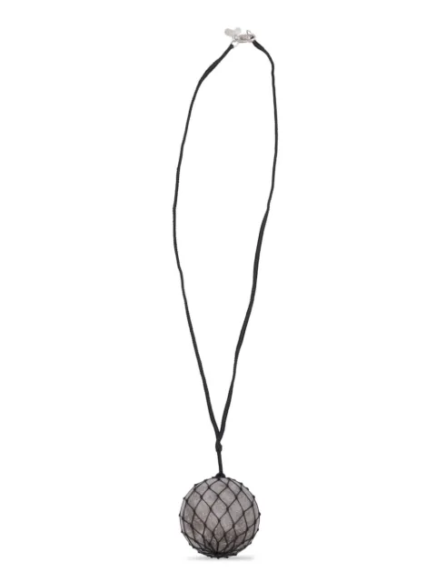 Niccolò Pasqualetti sphere net necklace