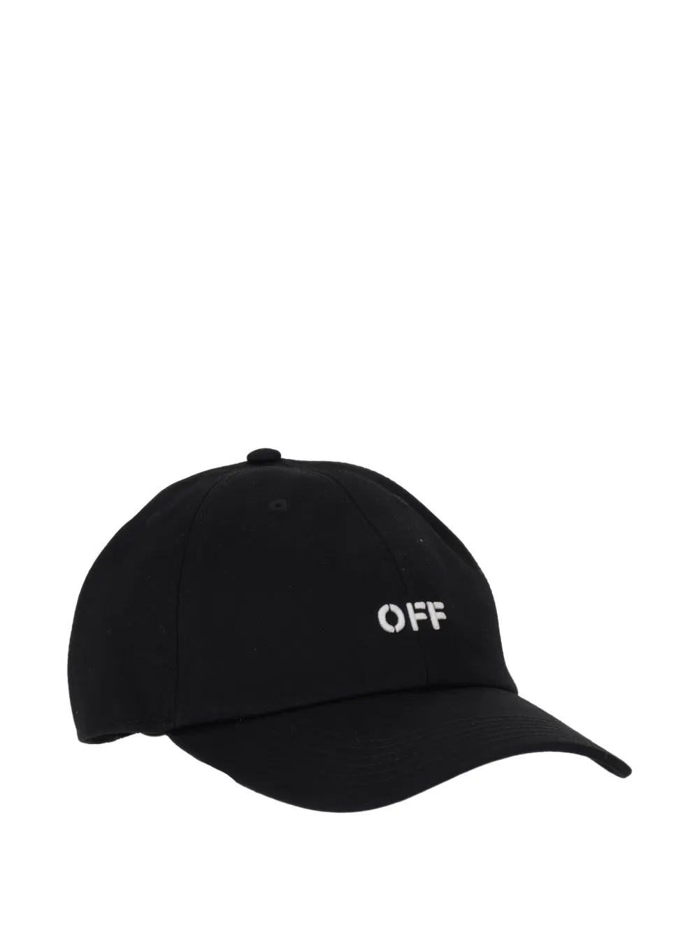 Off-White Off Stamp baseball cap - Zwart