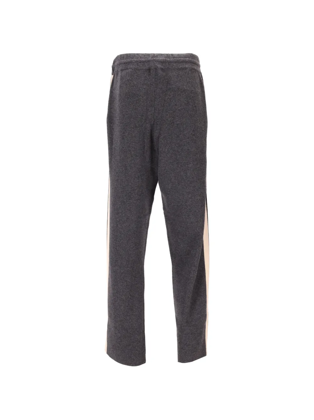 Palm Angels Gebreide broek met logostreep Grijs
