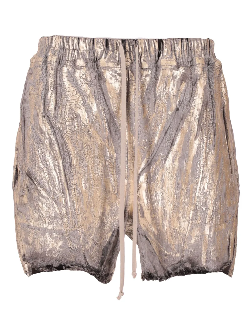 Rick Owens drawstring shorts | Gold | Image 1