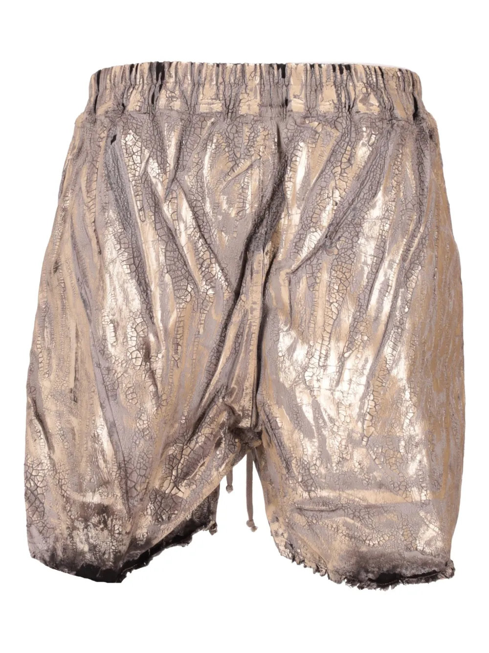 Rick Owens Shorts met trekkoord Goud