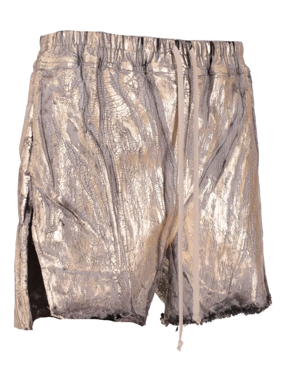 Rick Owens drawstring shorts - Goud