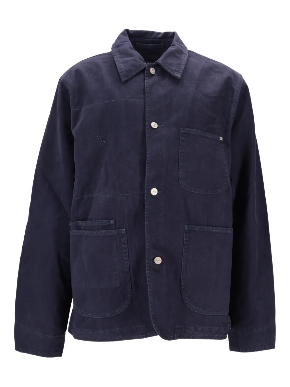 Paul Smith patch-pocket shirt jacket | Blue | Image 1