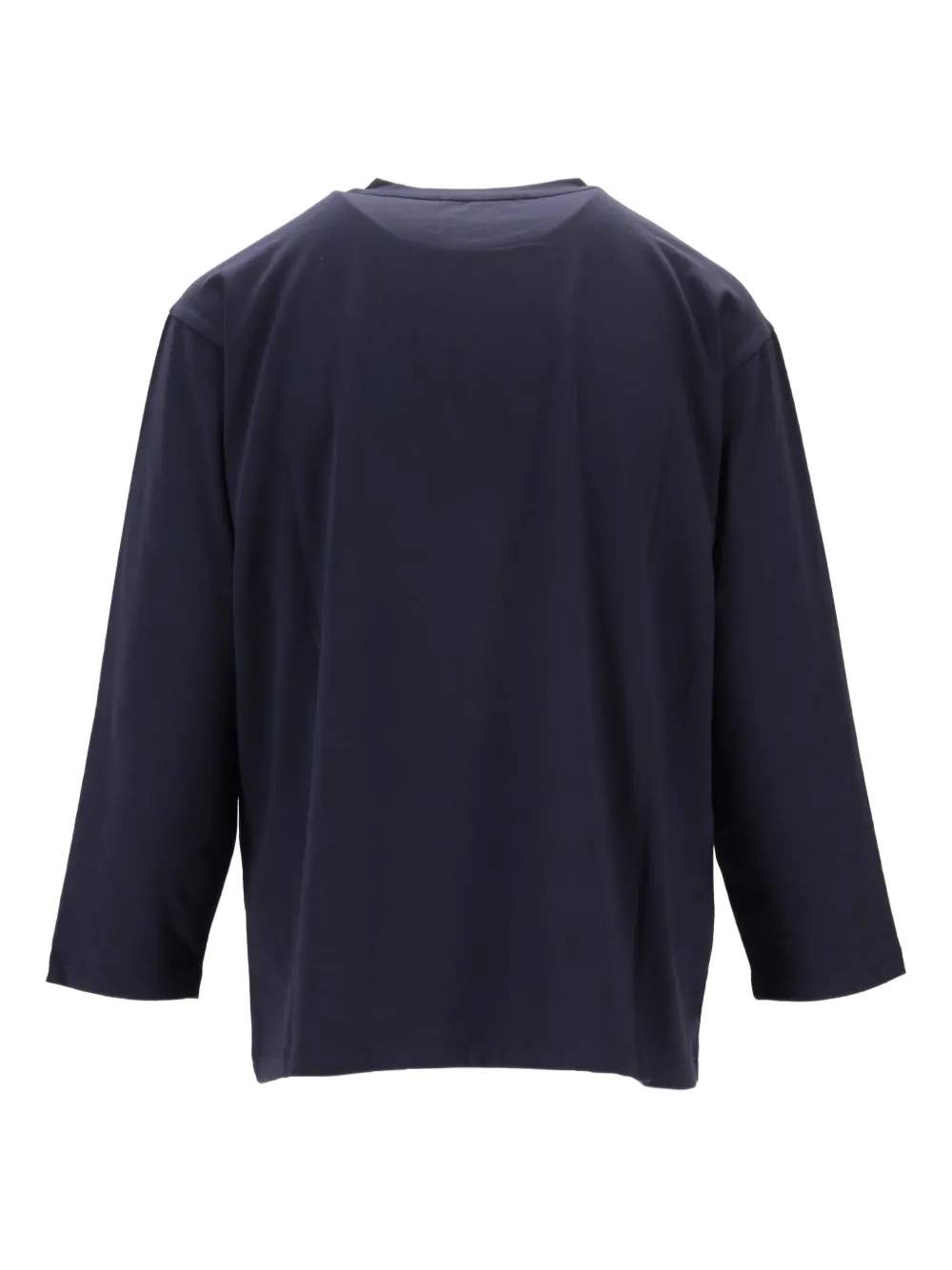La Rose Long Sleeve T-shirt In Blue