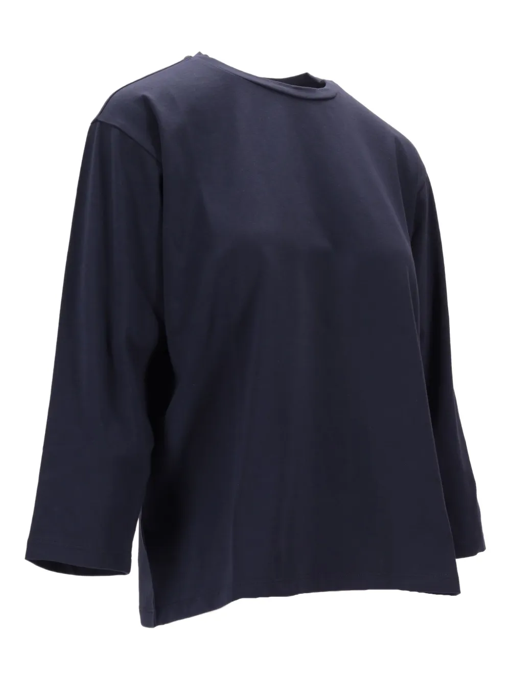 La Rose Long Sleeve T-shirt In Blue